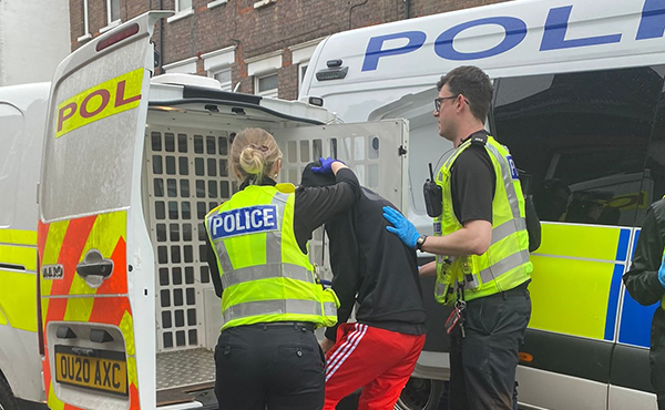 Offender arrested