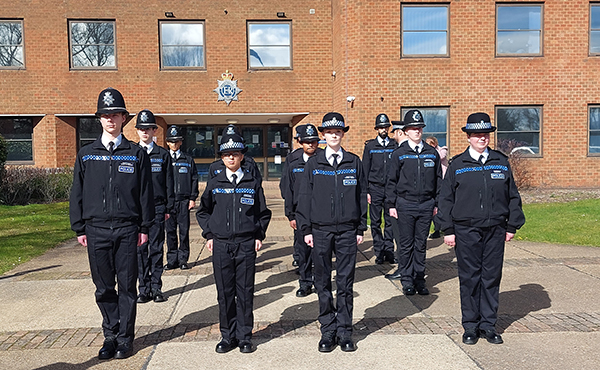 Police Constable Degree Apprenticeship  students