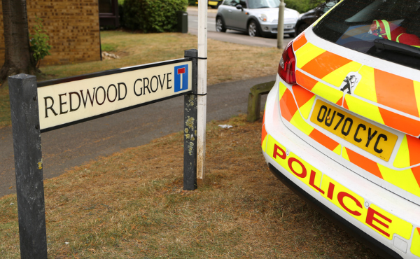Redwood Grove street sign