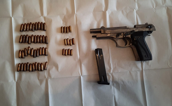 Guns and ammunition