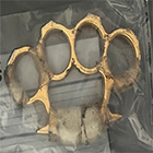 Seized knuckle duster 