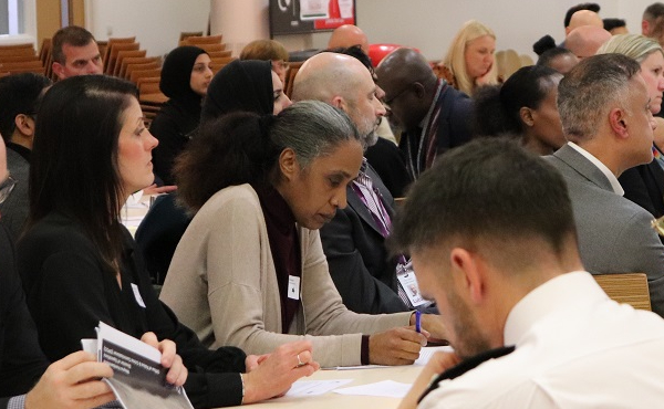 Attendees at the knife crime summit