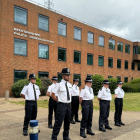 Student Officers at passing out parade.