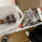 cash in a shoebox