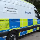 Live Facial Recognition van out and about 