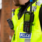 Police vest and radio