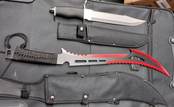 Knives collected from Op Sceptre