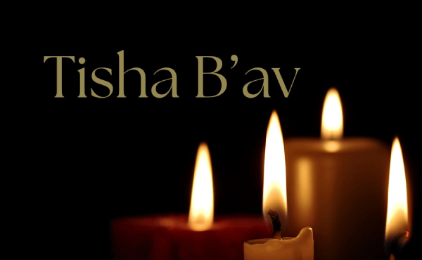 Tisha B'ay candles